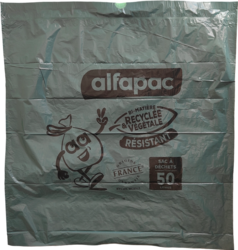 Coulissac 50L Vue sac déplié
