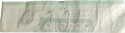 Coulissac Huiles Essentielles 50L Vue sac plié