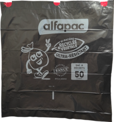 Coulissac Lien élastique 50L Vue sac déplié