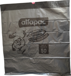 Coulissac Ultra résistant 50L Vue sac déplié