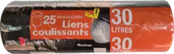 Lien coulissant 30L Rouleau avec emballage