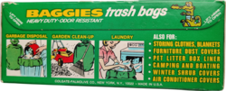 Plastic trash bags 30Gal Boîte vue arrière