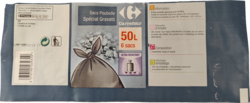 Gravats 50L Etiquette