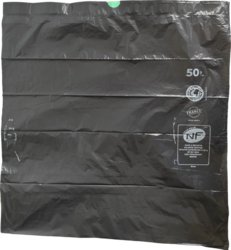 Lien coulissant 50L Vue sac déplié