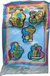 Colored trash bag Pack vue arrière
