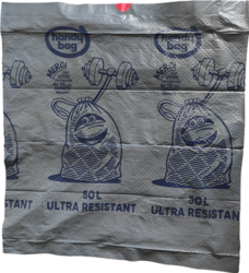Lien coulissant Ultra résistant Ultra protection 50L Vue sac déplié