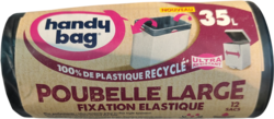 Lien élastique Poubelle large 35L Rouleau avec emballage