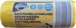 Poignées à nouer Senteur citron 35L Rouleau avec emballage
